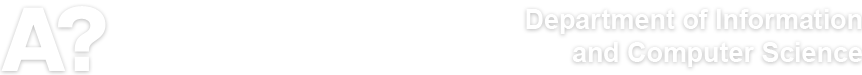 Aalto University Department of Information and Computer Science